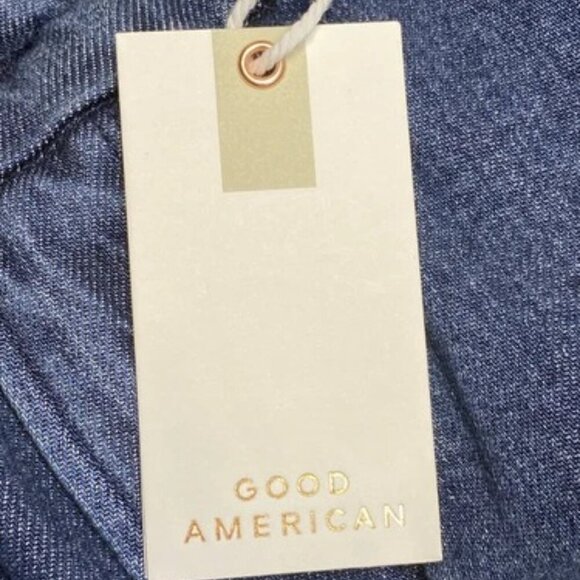 NEW GOOD AMERICAN Jean Indigo Blue Size 20 Plus Good Classic Boot High Rise - Picture 11 of 11